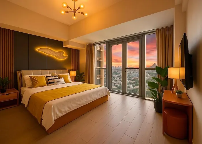 Rare 3br Modern Penthouse In Bgc Ii Sleeps 12pax Apartamento Manila