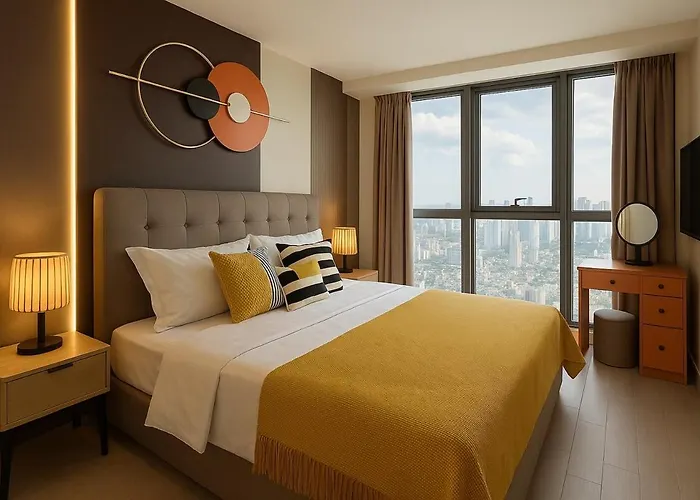 Apartamento Rare 3br Modern Penthouse In Bgc Ii Sleeps 12pax